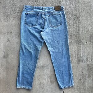 2000s Calvin Klein Jeans Mens 42x32Double Stone Wash Easy Fit Denim Pants Casual